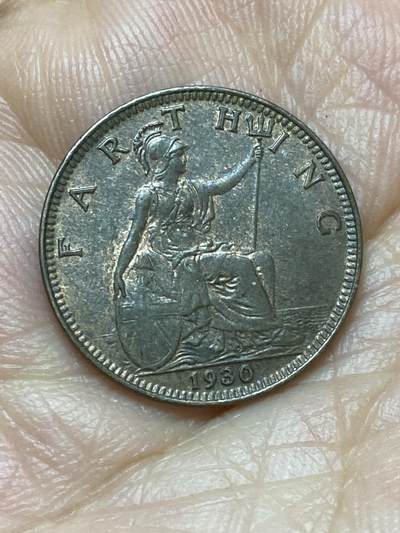 2026年第十六场(总第一百八十五场）外国好品散币场(免佣金) - 好品–英国🇬🇧1930年1法新(乔治五世第三版)