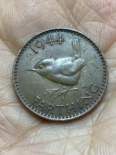 2026年第十六场(总第一百八十五场）外国好品散币场(免佣金) - 英国🇬🇧1944年1法新(乔治六世第一版)