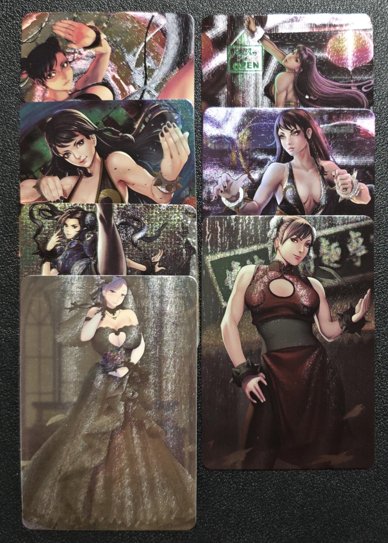 天玑星卡拍第168期《2.3周二截拍艺气风发》持续收拍收评中 满赠卡需备注 街头霸王 春丽 粗闪 七张 自制卡