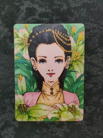 【公益拍卖】小花瓣公益拍卖 拍卖款全部捐给罹患重病卡友 - 【手绘复制卡】百合 编号009/022