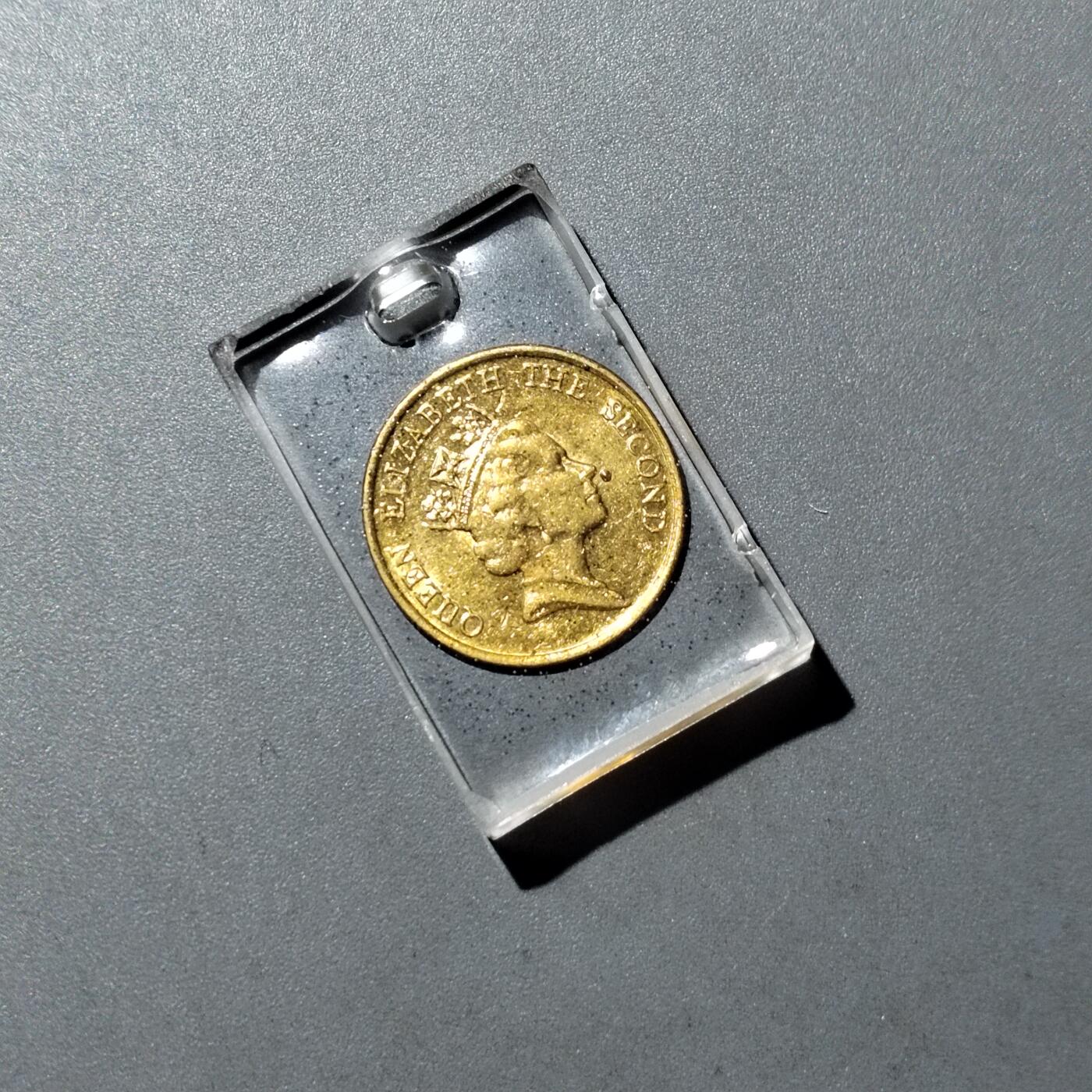 PCAI钱币  31-743  钱币礼品与钱币钥匙扣专场 钱币钥匙挂牌  自行配链子