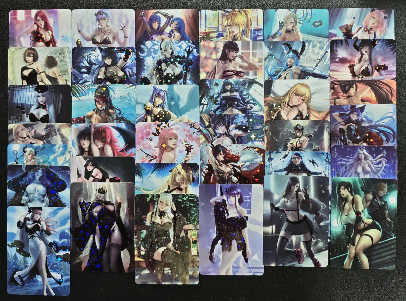 天玑星卡拍第168期《2.3周二截拍艺气风发》持续收拍收评中 满赠卡需备注 动漫美女 星光 三十七张 自制卡