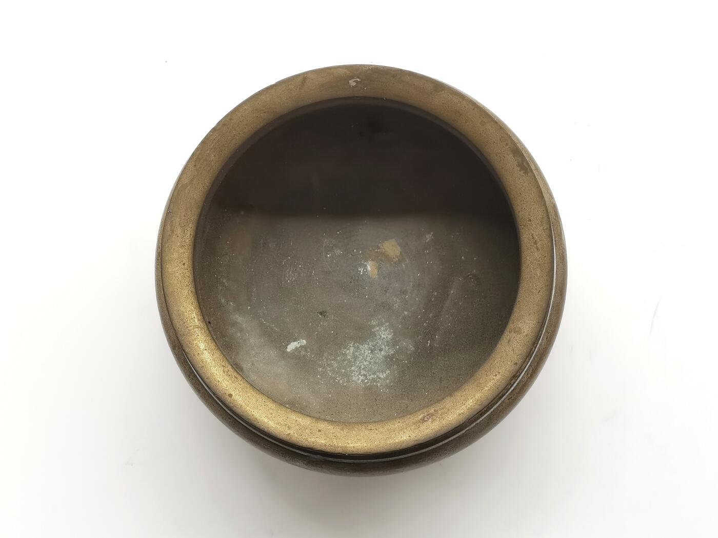 博洋堂世界钱币拍卖第159期（全场包邮） 日本回流铜香炉，193.6g