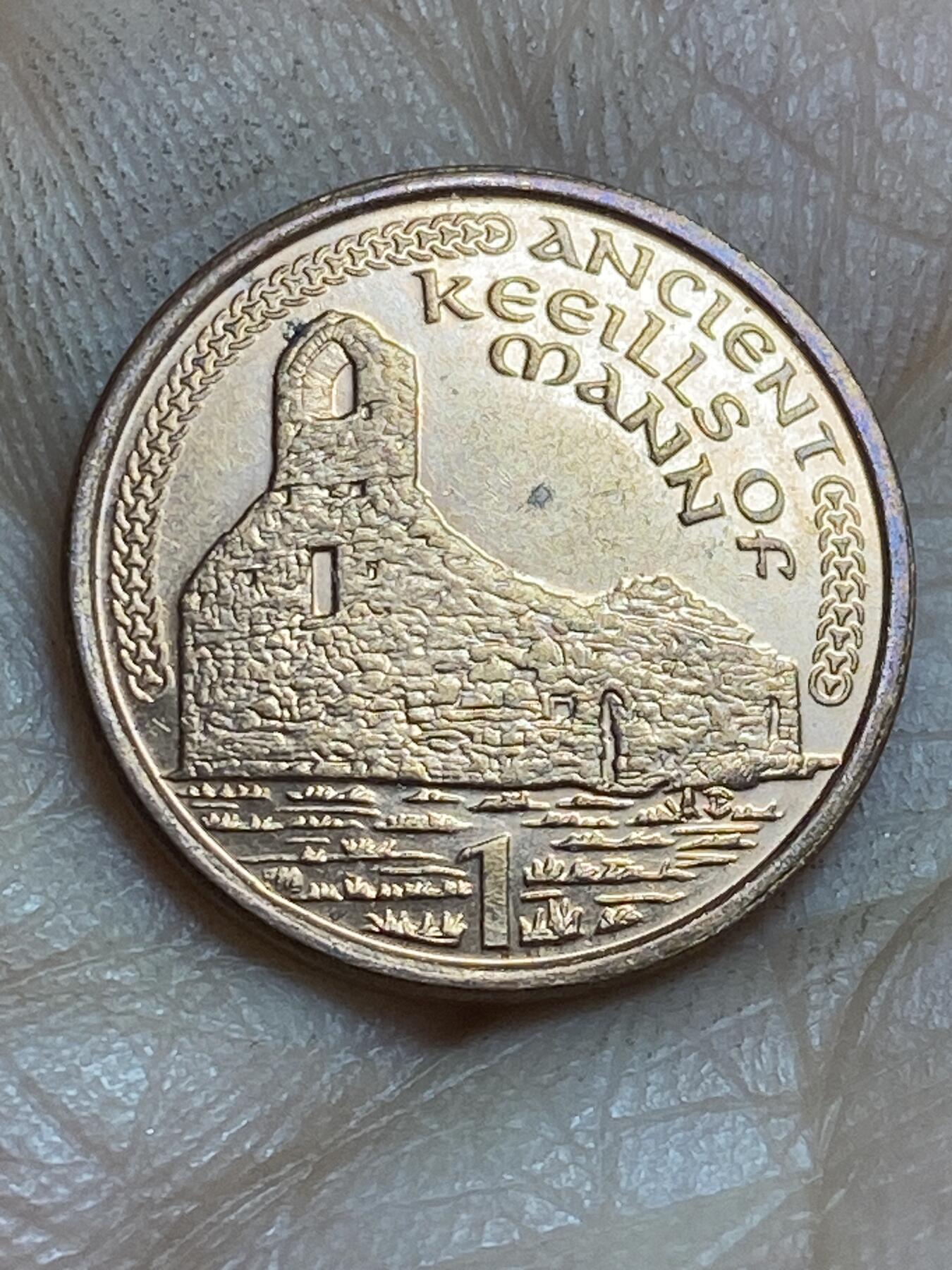 2026年第十六场(总第一百八十五场）外国好品散币场(免佣金) 英属马恩岛🇮🇲2003年1便士(伊丽莎白二世老年第二套)