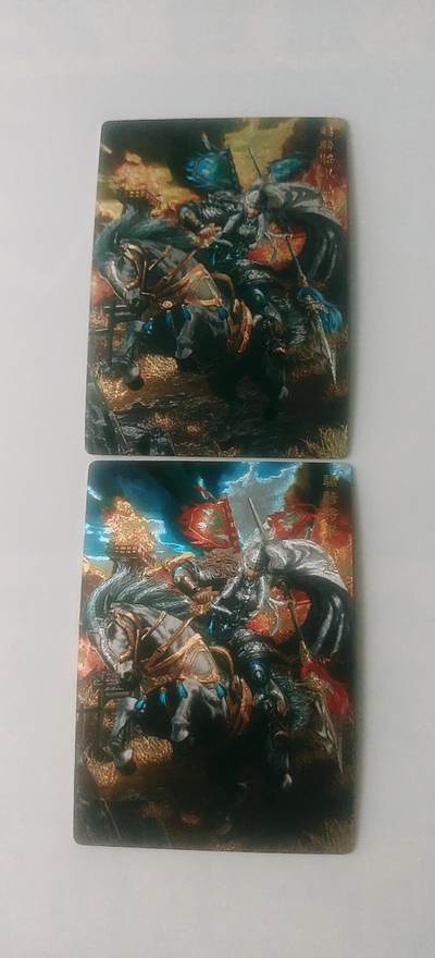 皮卡丘玩转卡牌第三期（接拍中，无佣金，） - 奇点，马超冷烫粗闪对卡两张