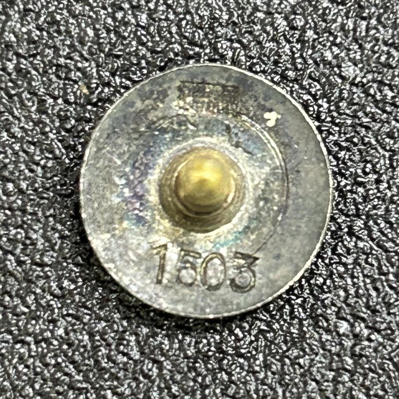 西秦中古拍卖第七十五期 日本早期珐琅纯银徽章 银制 背面有银标 重2克