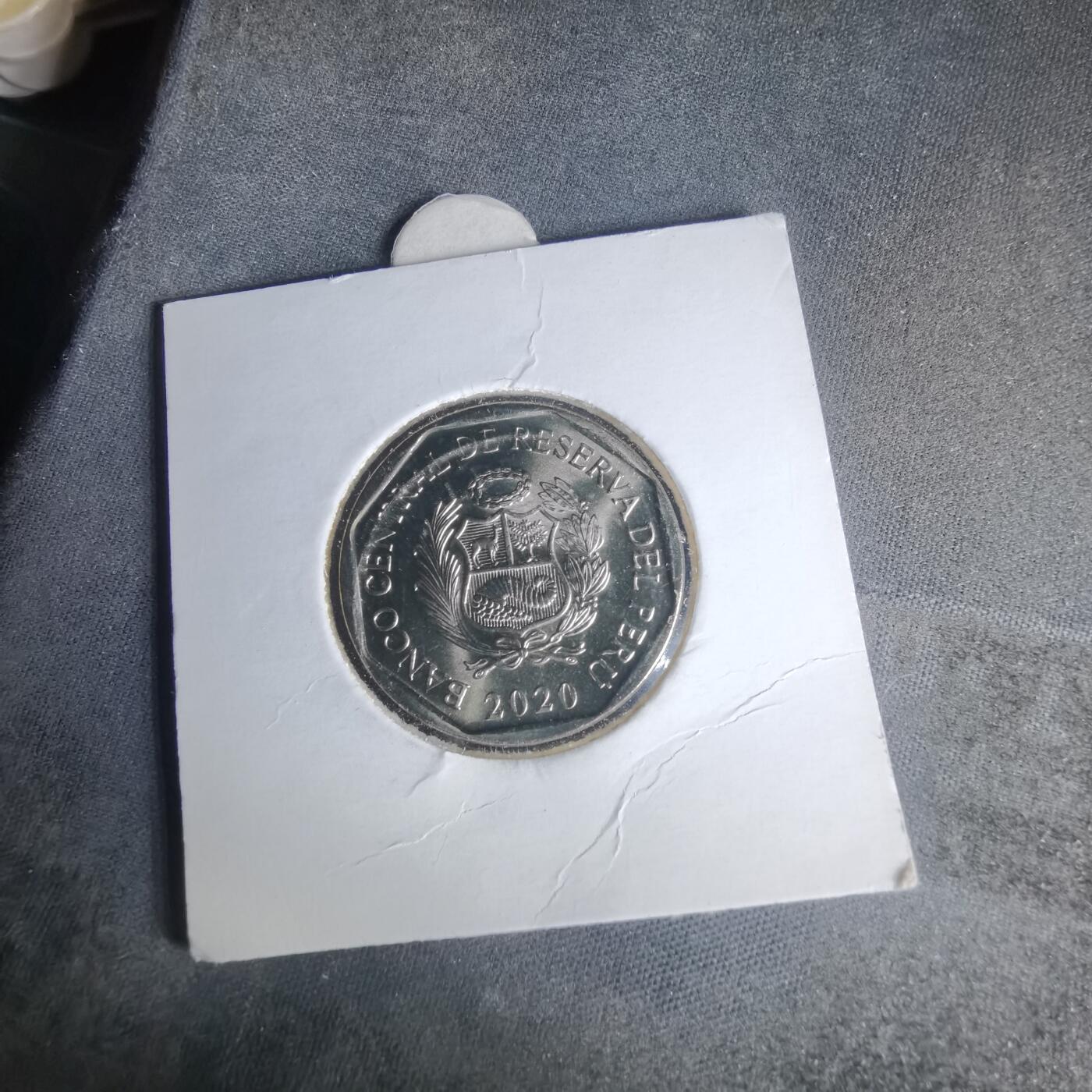 沼泽如烟--第981场 秘鲁2020年1索尔纪念币