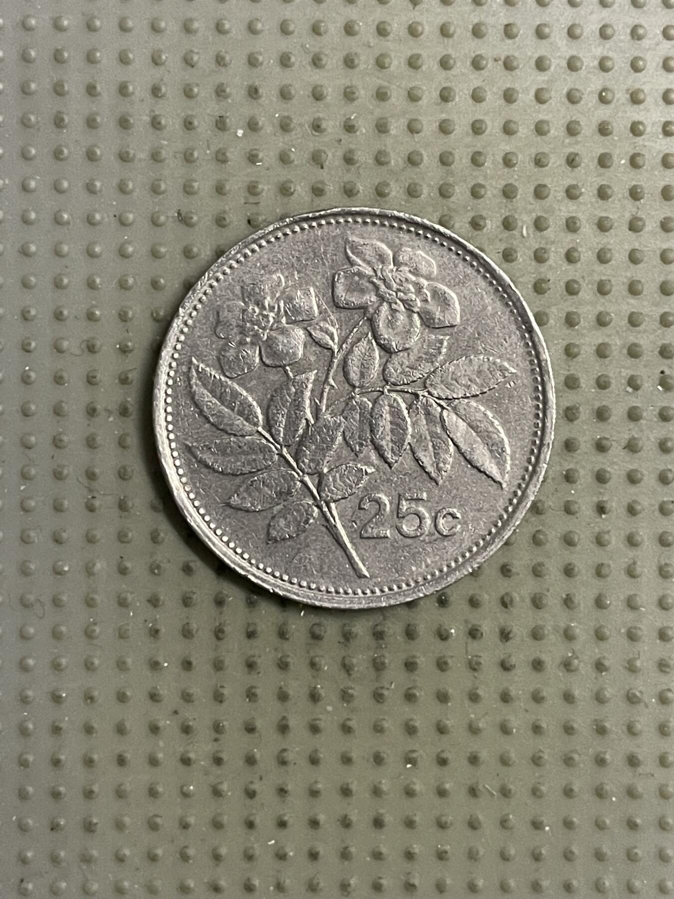 2026年第19场各国散币拍卖（总第169场） 马耳他1993年25分