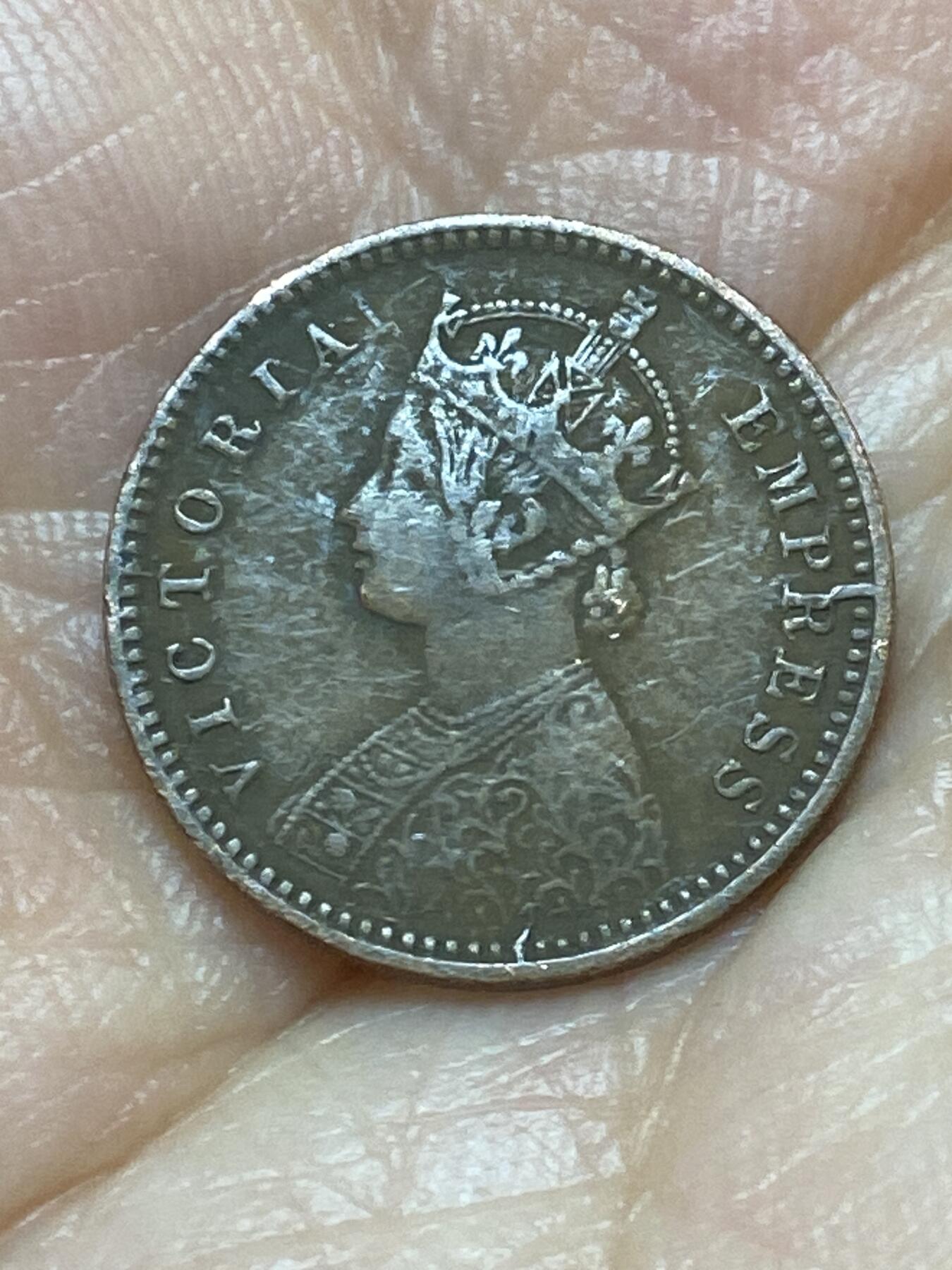 2026年第十六场(总第一百八十五场）外国好品散币场(免佣金) 英属印度1894年1/12安娜(维多利亚女王中年带冠)