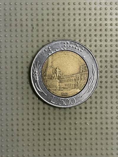 2026年第19场各国散币拍卖（总第169场） - 意大利1987年500里拉
