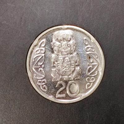 2026C2逸泉钱币C2世界各国纸钞钱币纪念币专场第七场C2 1-420 - 382新西兰20分硬币