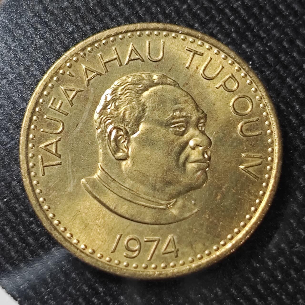 KK钱币收藏小铺  第398期 百期特拍（四拍之二） 2月预留时间 周末发货  1974汤加1分