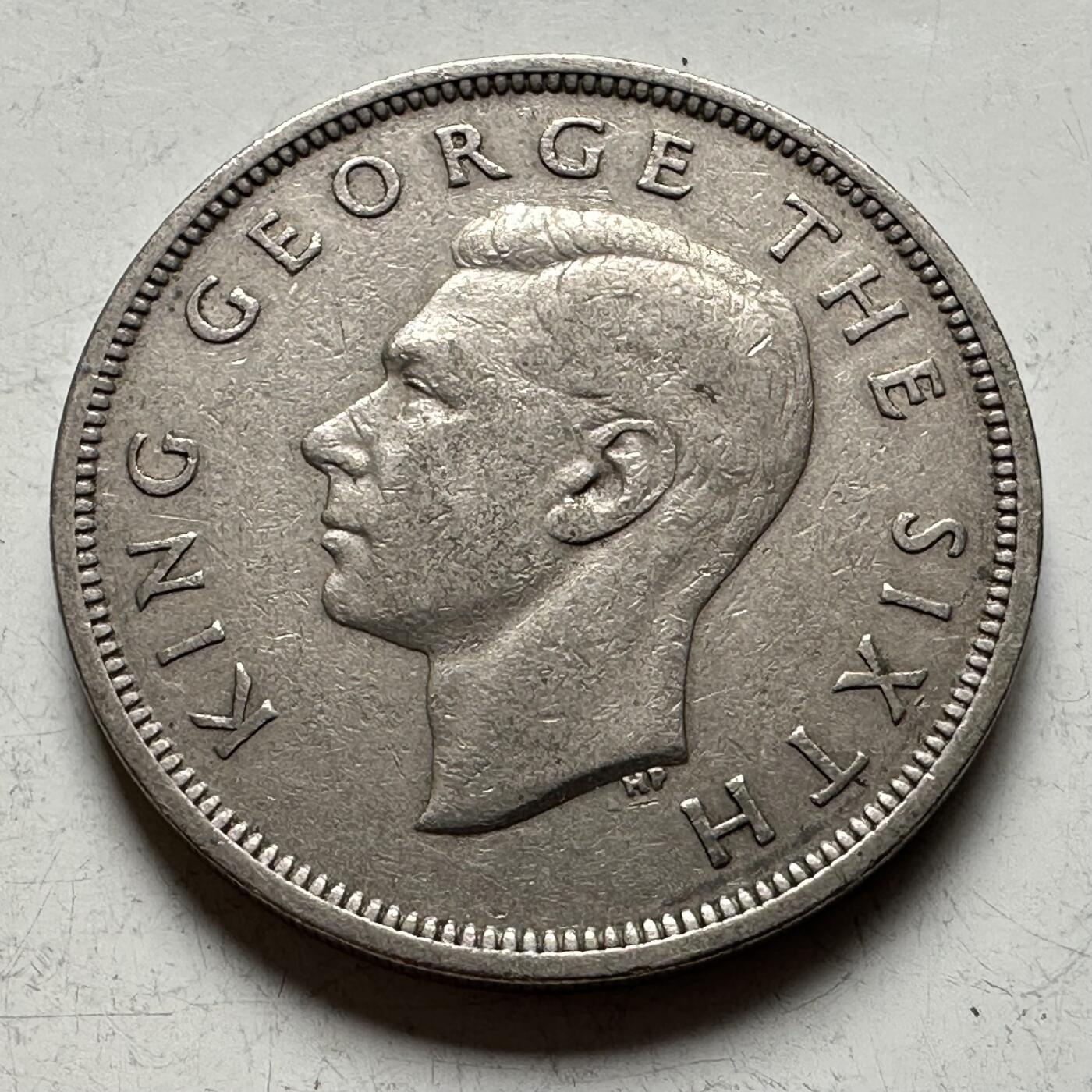 🌹外币初藏🌹🐯2026年第14场  每周二四六晚8️⃣点 接代拍 新西兰1950年半克朗