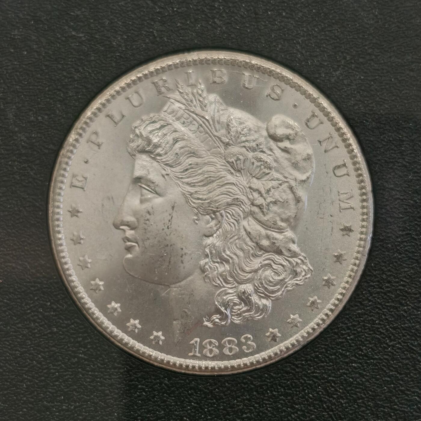 博洋堂世界钱币拍卖第159期（全场包邮） NGC MS65 美国1883 CC 摩根 卡森厂 GSA大封装 高分难得