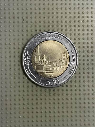 2026年第19场各国散币拍卖（总第169场） - 意大利1989年500里拉