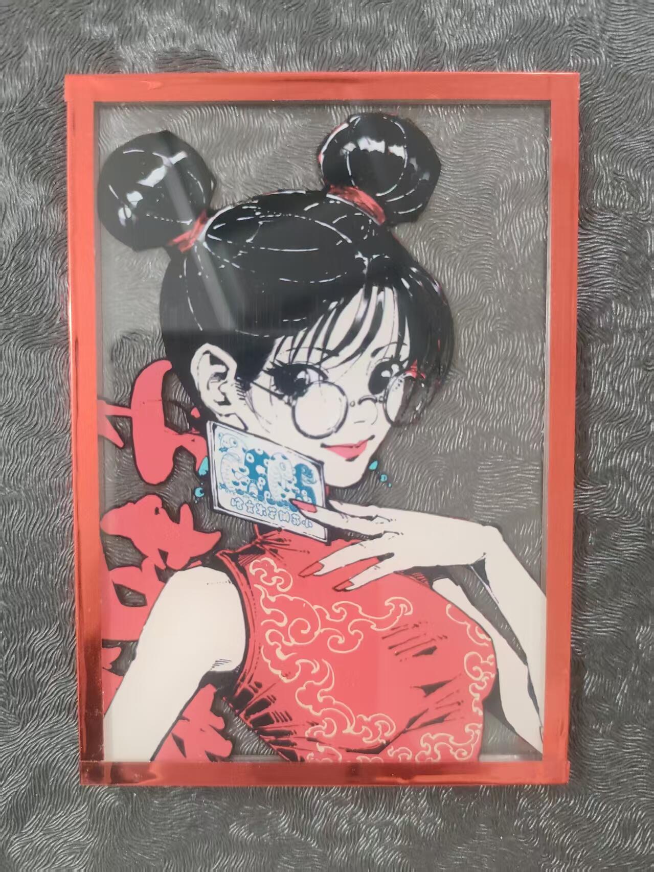 【公益拍卖】小花瓣公益拍卖 拍卖款全部捐给罹患重病卡友 小花瓣 透明亚克力色纸 