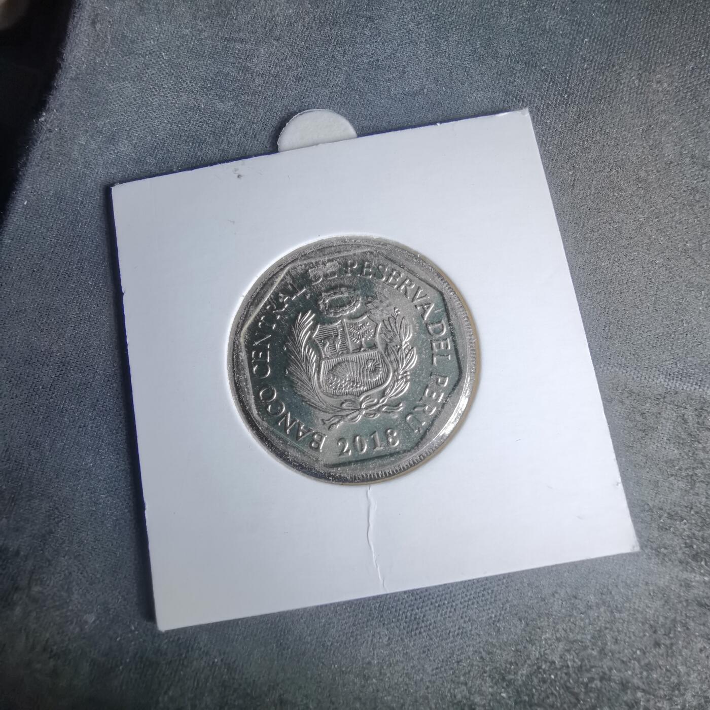 沼泽如烟--第981场 秘鲁2018年1索尔纪念币