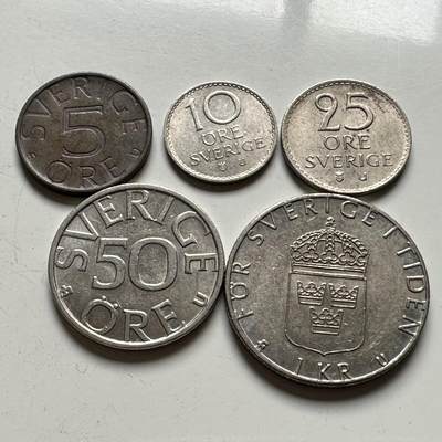 🌹外币初藏🌹🐯2026年第14场  每周二四六晚8️⃣点 接代拍 - 瑞典五枚