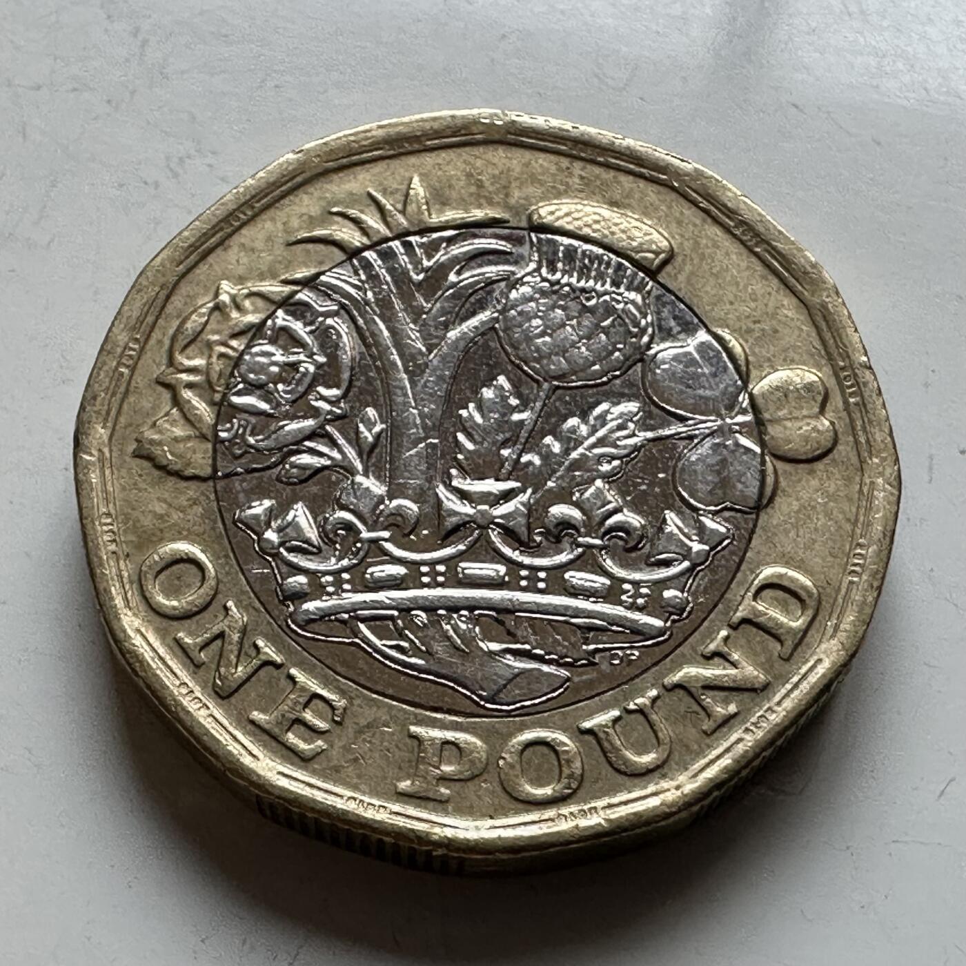 🌹外币初藏🌹🐯2026年第14场  每周二四六晚8️⃣点 接代拍 英国2016年一英镑