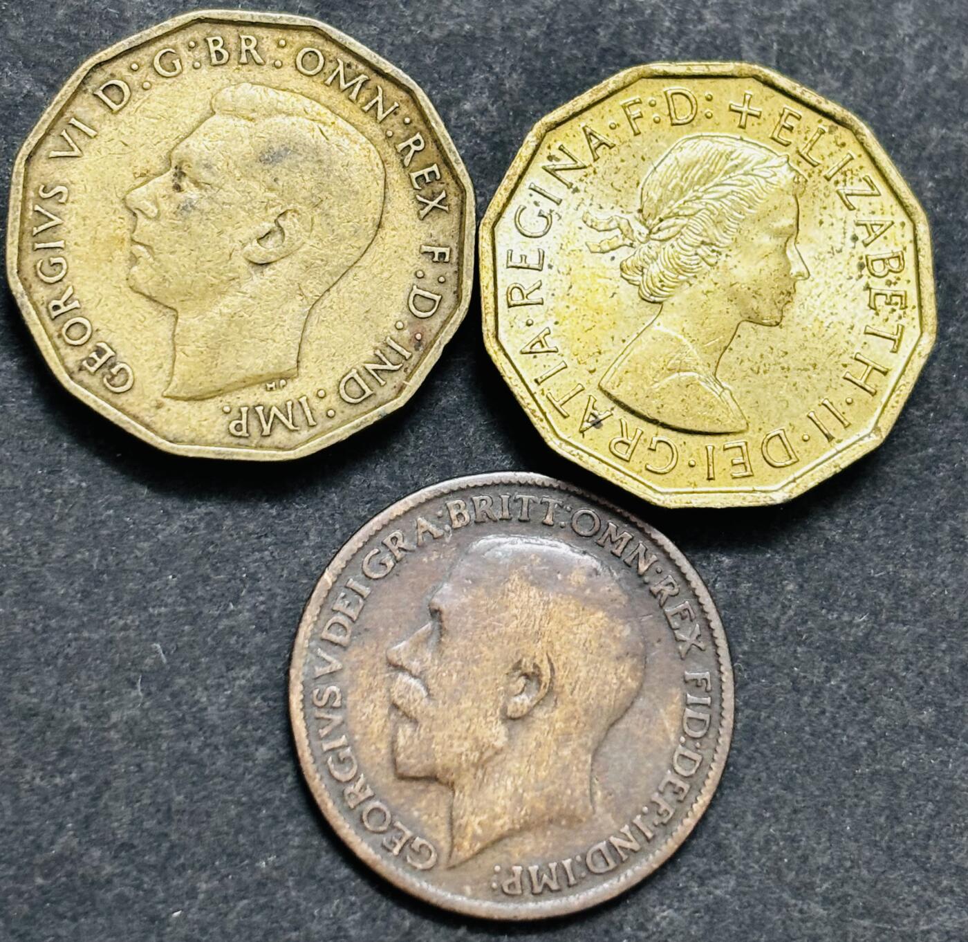 文馨钱币收藏 2026新年第五场（第 291 场）【长期接代拍品】 英国三代同堂