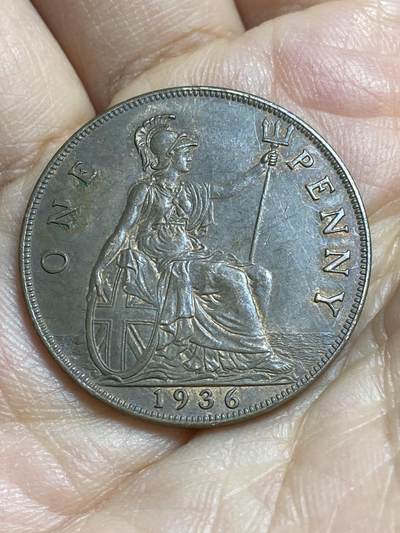 2026年第十六场(总第一百八十五场）外国好品散币场(免佣金) - 好品–英国🇬🇧1936年1便士(乔治五世逝世年，第三版关门年)