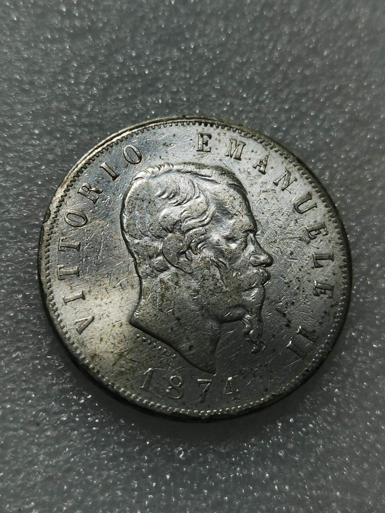 天下钱庄专场欢迎参拍 意大利5里拉银币