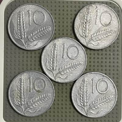 2026年第19场各国散币拍卖（总第169场） - 意大利10里拉5枚