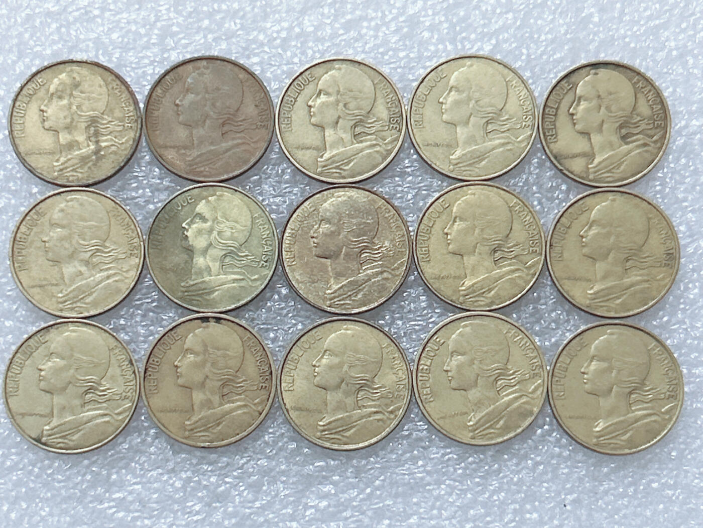 第一海外回流一元起拍收藏 散集专场  第297期 法国10分 15枚