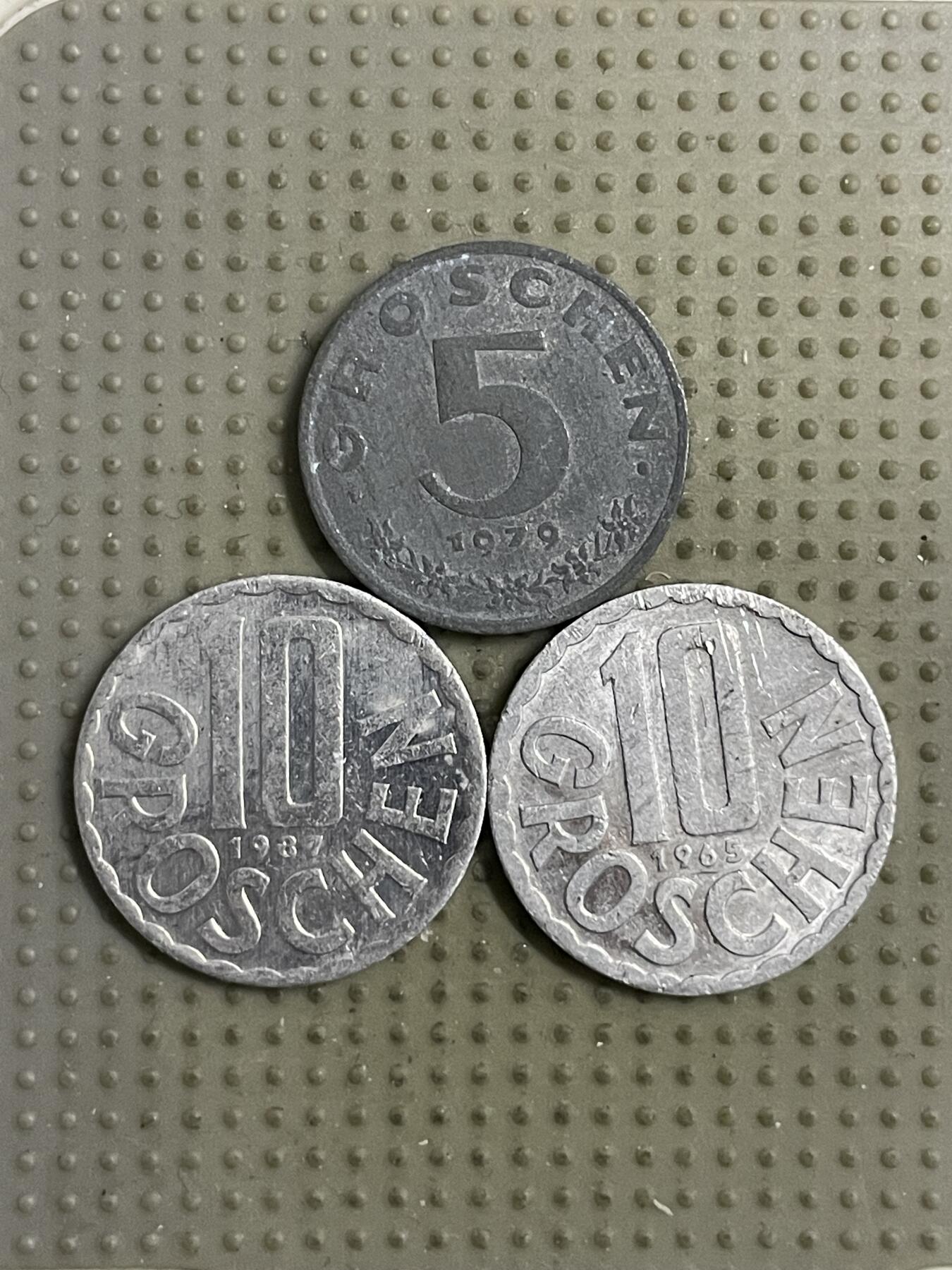 2026年第19场各国散币拍卖（总第169场） 奥地利3枚