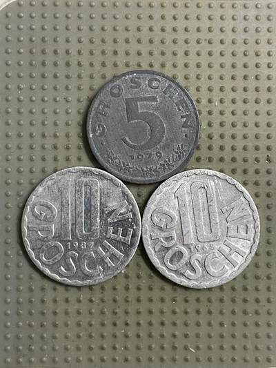 2026年第19场各国散币拍卖（总第169场） - 奥地利3枚