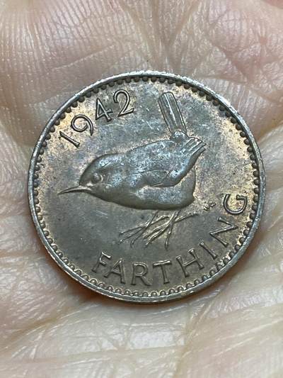 2026年第十六场(总第一百八十五场）外国好品散币场(免佣金) - 英国🇬🇧1942年1法新(乔治六世第一版)