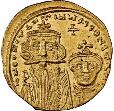 2026年1月捡漏拍 - 拜占庭帝国君士坦丁二世金币