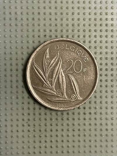 2026年第19场各国散币拍卖（总第169场） - 比利时1982年20法郎