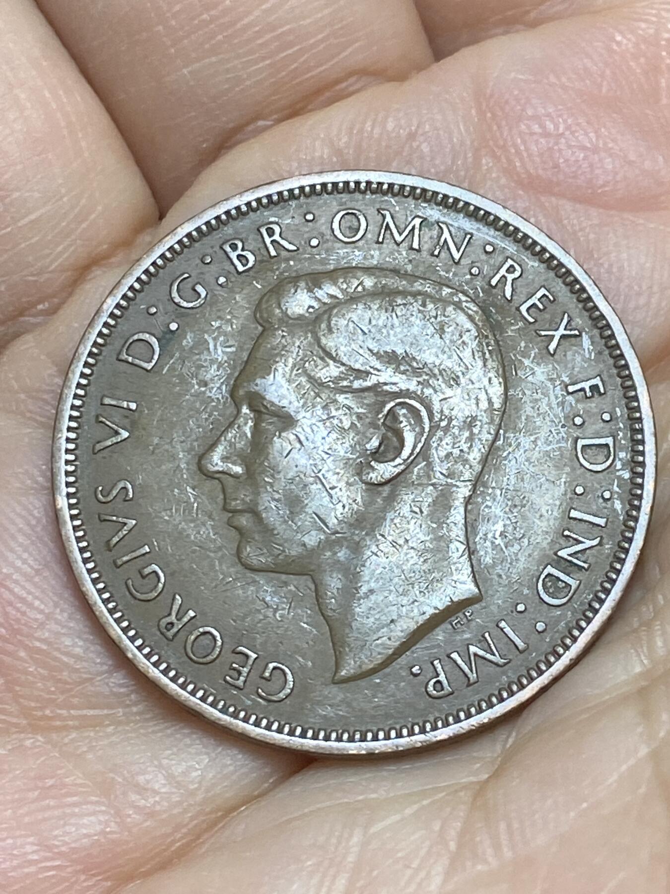 2026年第十六场(总第一百八十五场）外国好品散币场(免佣金) 英国🇬🇧1938年1便士(乔治六世第一版)