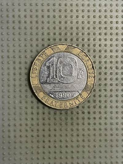 2026年第19场各国散币拍卖（总第169场） - 法国1990年10法郎
