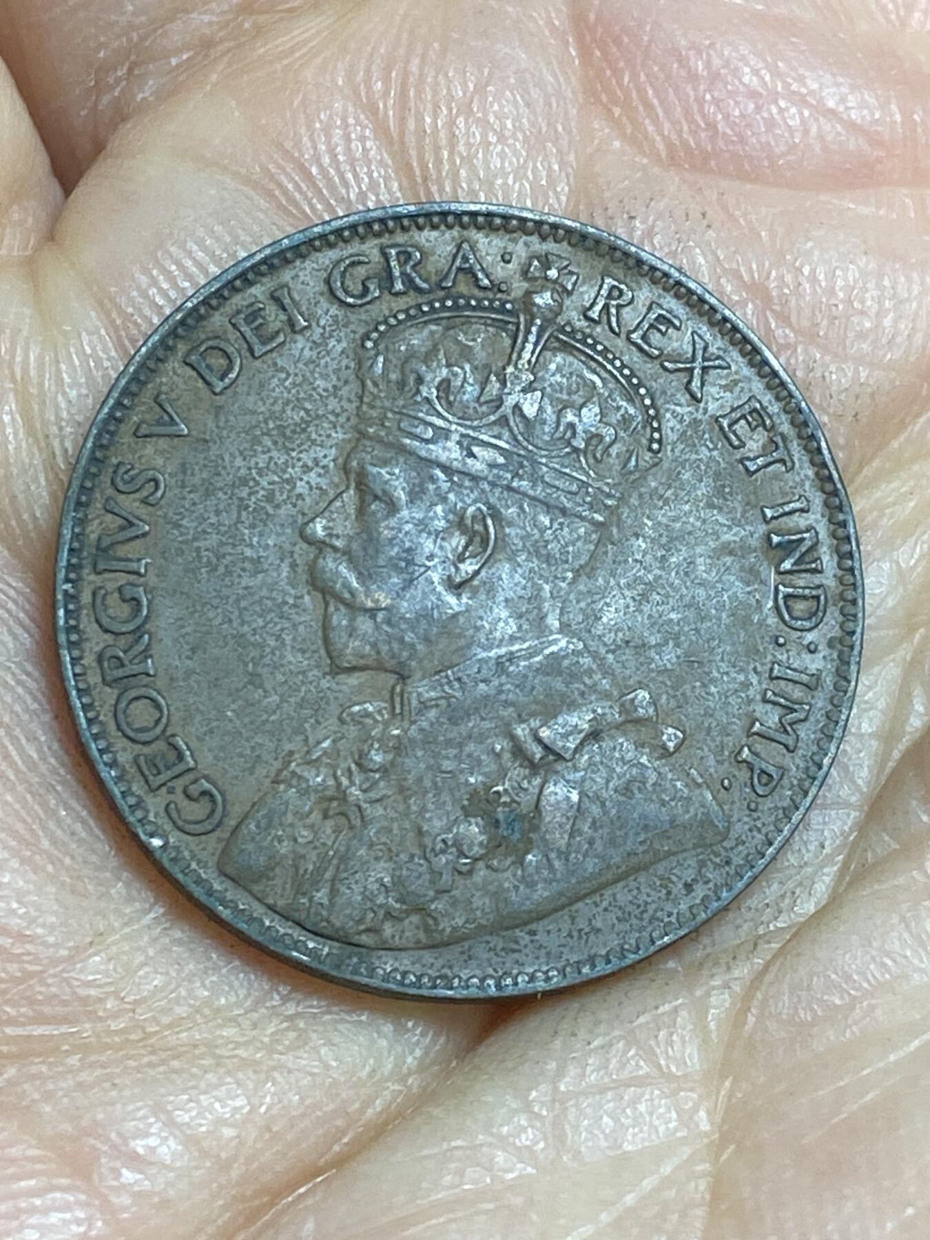 2026年第十六场(总第一百八十五场）外国好品散币场(免佣金) 加拿大🇨🇦1920年1分(乔治五世第一版关门年)