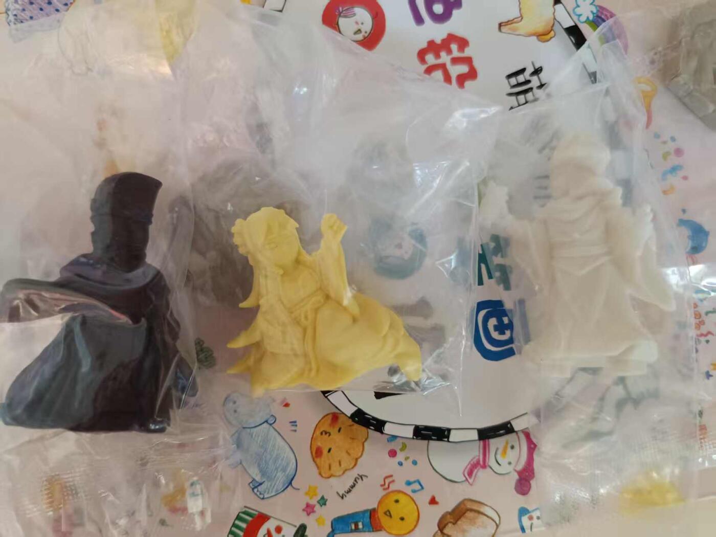 春节前倒数第二场！！龙虎卡牌-七四场（满200元包邮，无佣金，每周六结拍，欢迎送拍） 【原封】卡游三国 橡皮人3个