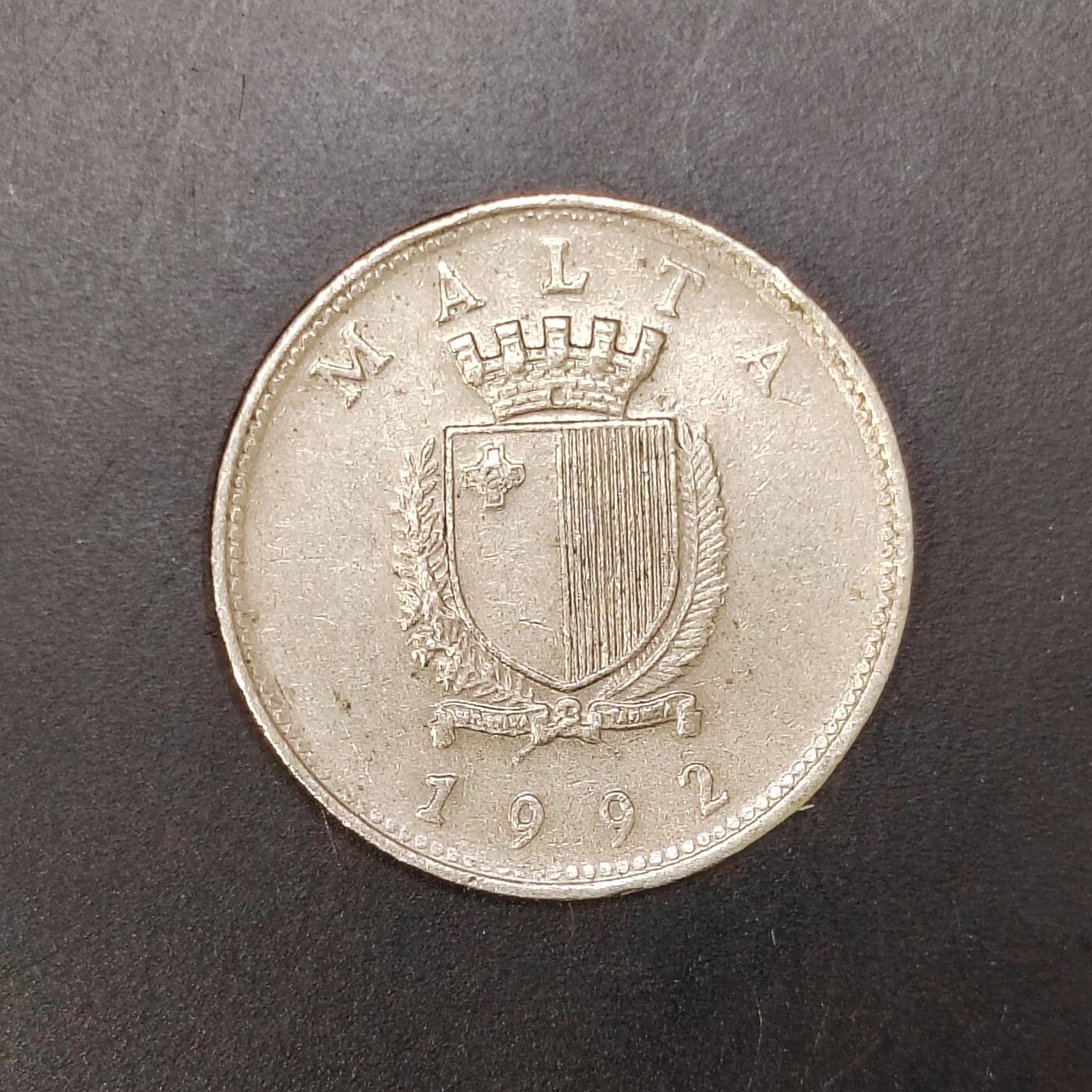 2026C2逸泉钱币C2世界各国纸钞钱币纪念币专场第七场C2 1-420 357马耳他1里拉硬币