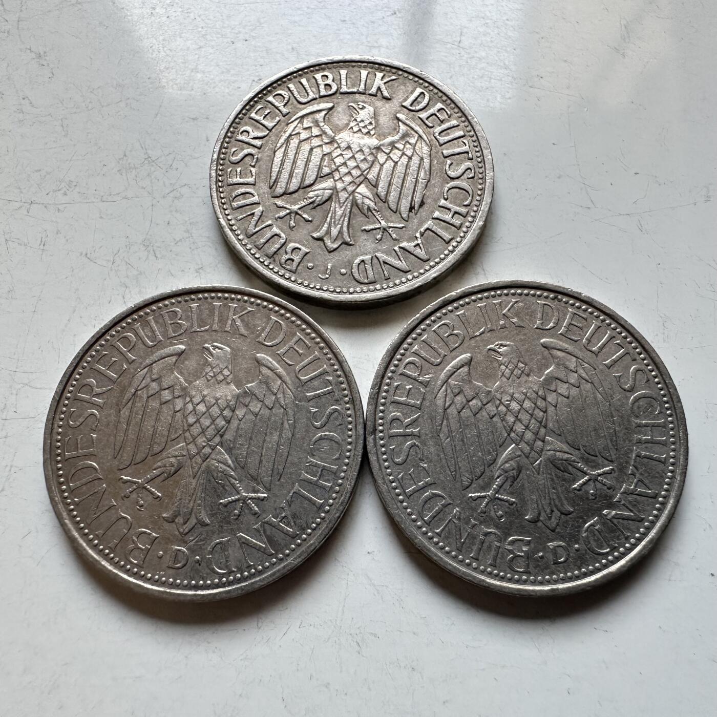 🌹外币初藏🌹🐯2026年第14场  每周二四六晚8️⃣点 接代拍 德国一马克三枚