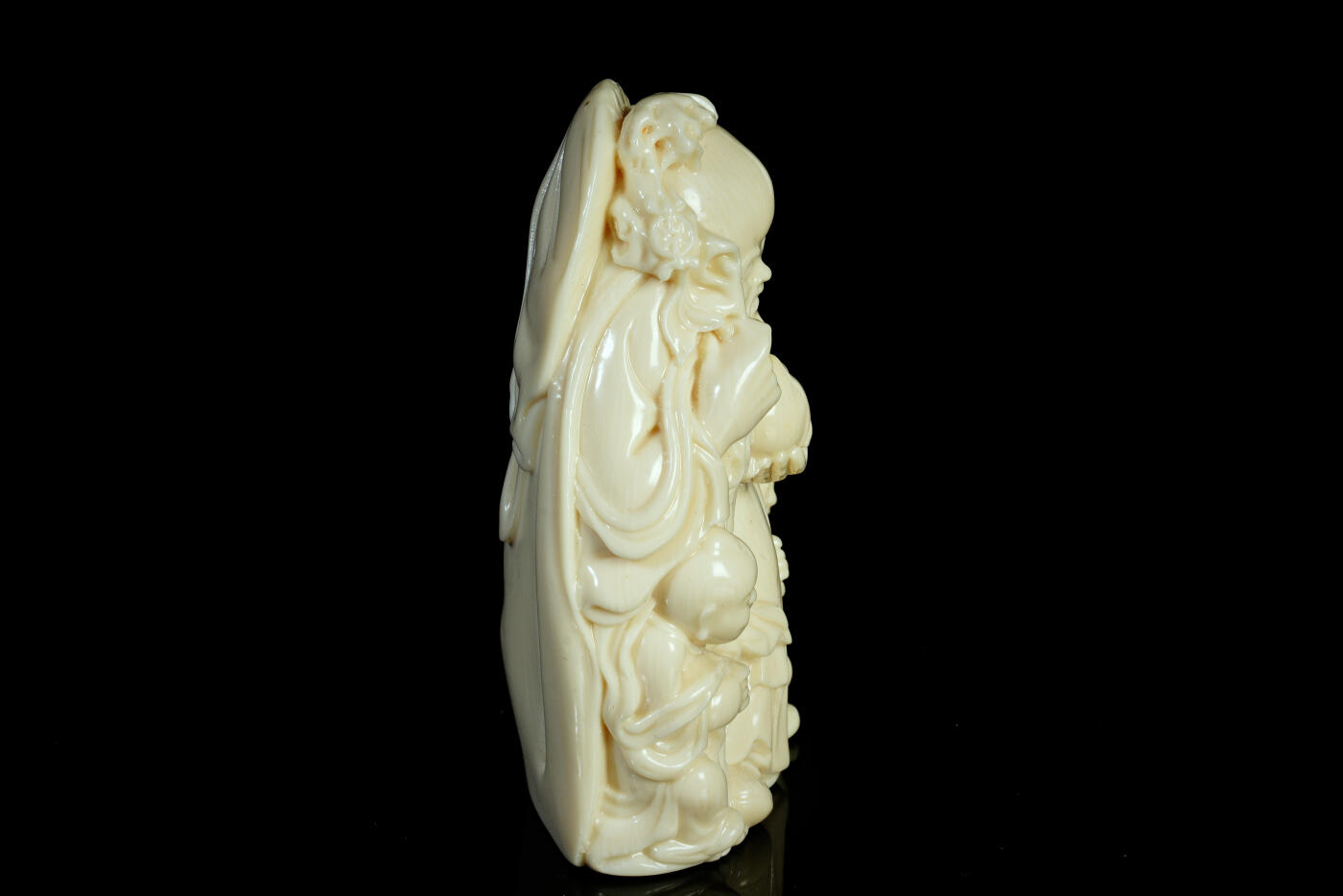 上海都达杂项专场十三（全场包邮】 寿星童子小摆件