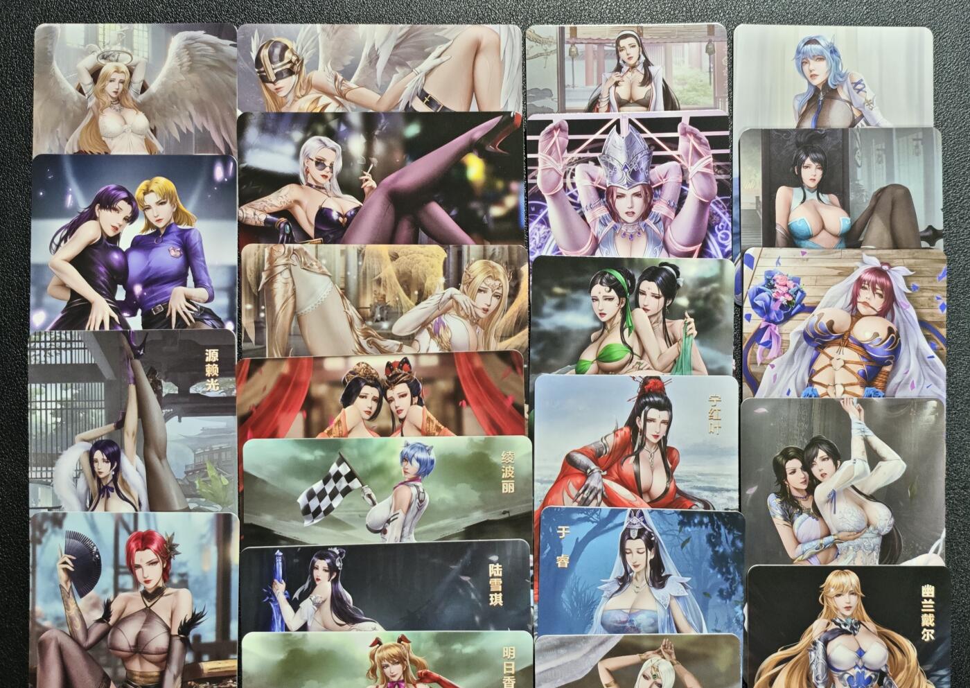 天玑星卡拍第168期《2.3周二截拍艺气风发》持续收拍收评中 满赠卡需备注 动漫美女 彩闪 二十二张 自制卡