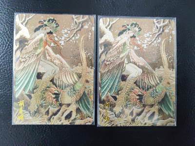 阳大大卡牌拍卖第97期（持续收拍品，周六晚上九点截拍，进群福利早知道） - 焱卡文化 彫仙 胡喜媚 双服饰2张