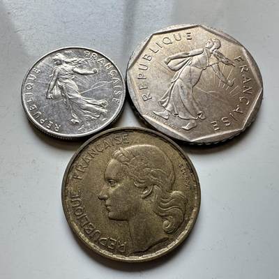 🌹外币初藏🌹🐯2026年第14场  每周二四六晚8️⃣点 接代拍 - 法国三枚