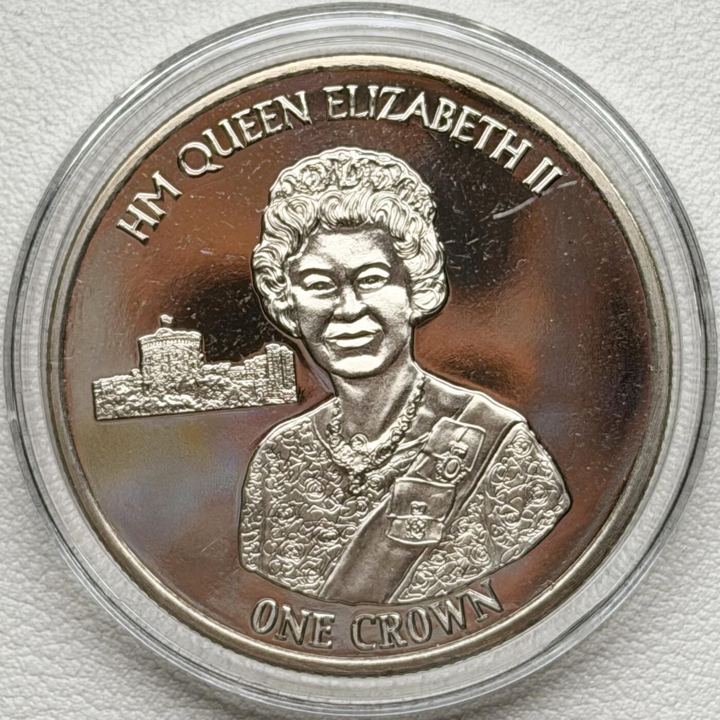 ＜星葵🌻钱币社＞散币克朗场第69期·2月3日发货 福克兰群岛2016年女王90岁生日1克朗纪念币