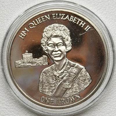 ＜星葵🌻钱币社＞散币克朗场第69期·2月3日发货 - 福克兰群岛2016年女王90岁生日1克朗纪念币