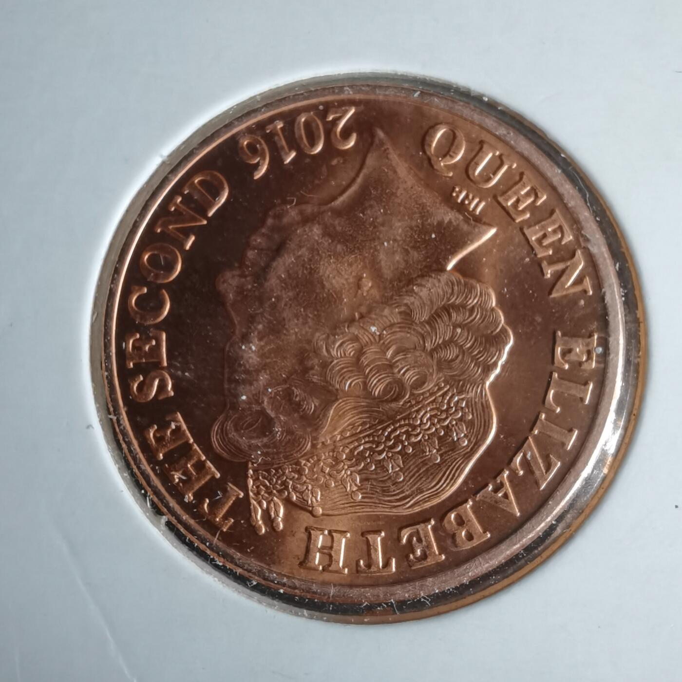 沼泽如烟--第981场 泽西2016年2便士