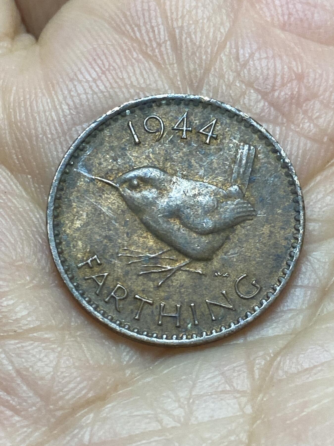 2026年第十六场(总第一百八十五场）外国好品散币场(免佣金) 英国🇬🇧1944年1法新(乔治六世第一版)