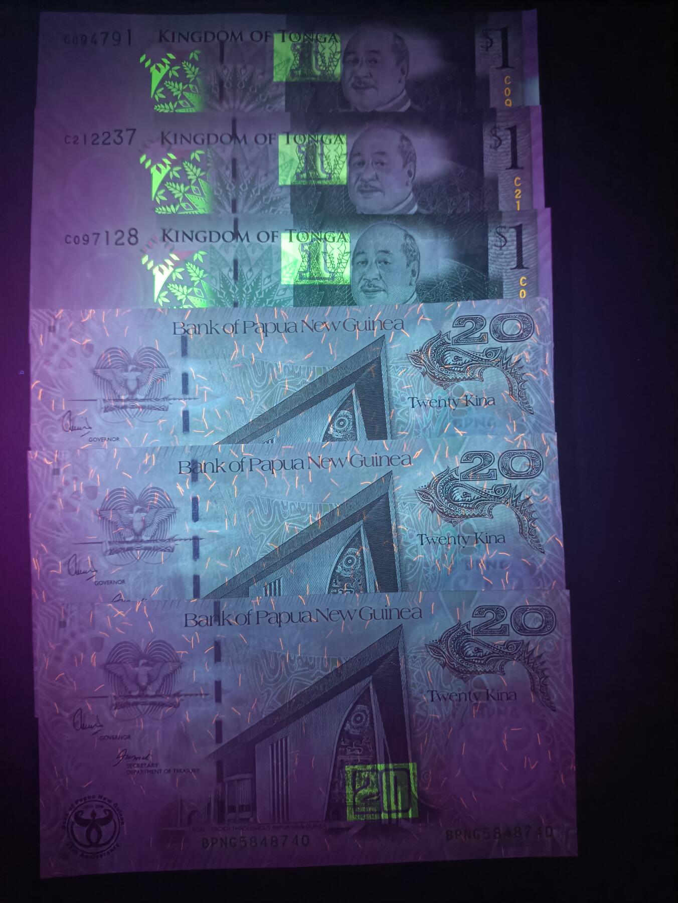 2026二月第一期，总215期 大洋洲纸币批量六张AUNC—UNC