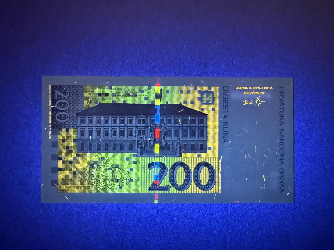 《艾美收藏》第230期-2.1周日外币年前精品场 克罗地亚200库纳 UNC 2012年 克罗地亚领袖拉迪奇