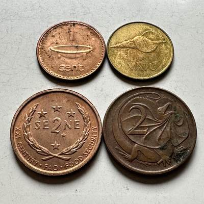 🌹外币初藏🌹🐯2026年第14场  每周二四六晚8️⃣点 接代拍 - 大洋洲散币4枚 b